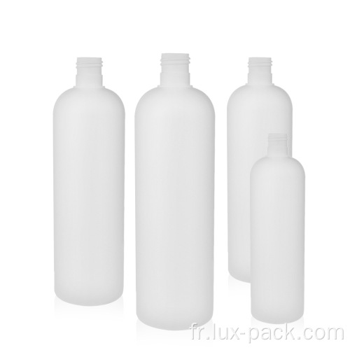 Bouteille de pulvérisation HDPE en plastique blanc de haute qualité